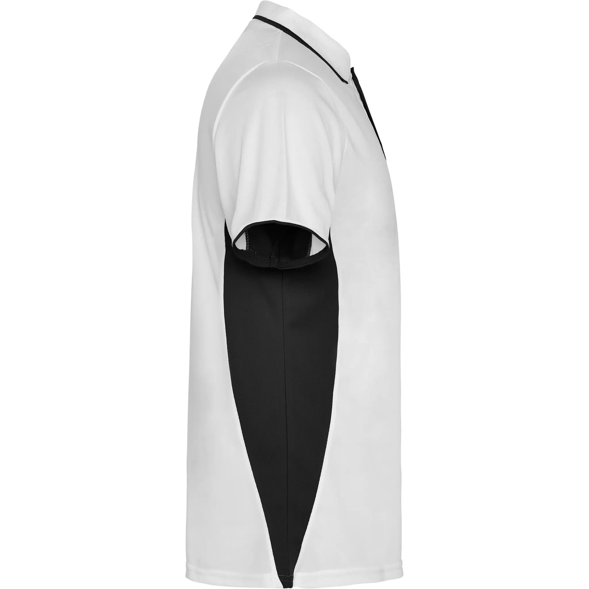 Polo Desportivo para Homem Pro Mont Branco e Preto Polo Desportivo para Homem Pro Mont Branco e Preto